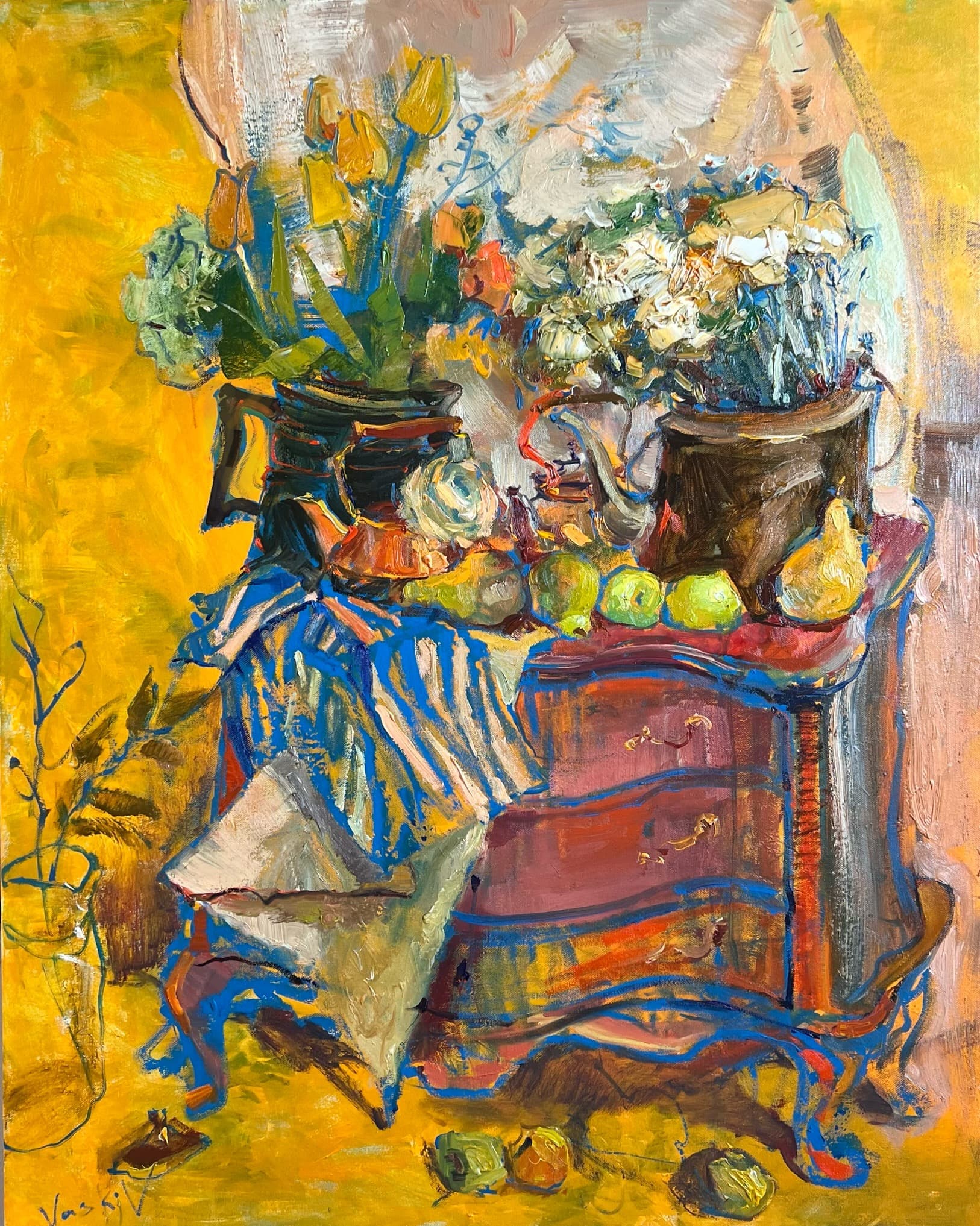 Un moment de lumière jaune — Olena Vaskiv